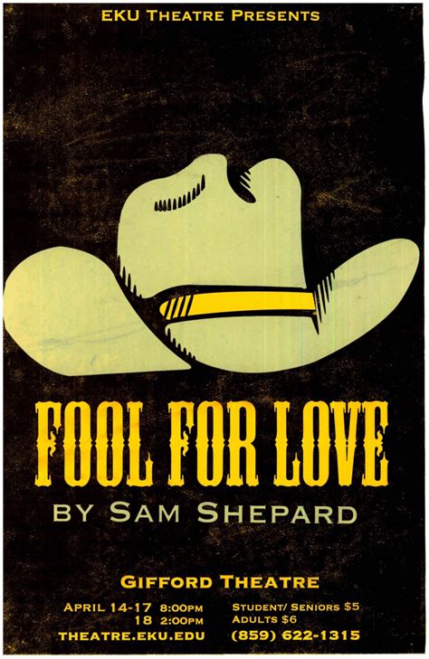 Fool for Love - Play - The Sam Shepard Web Site