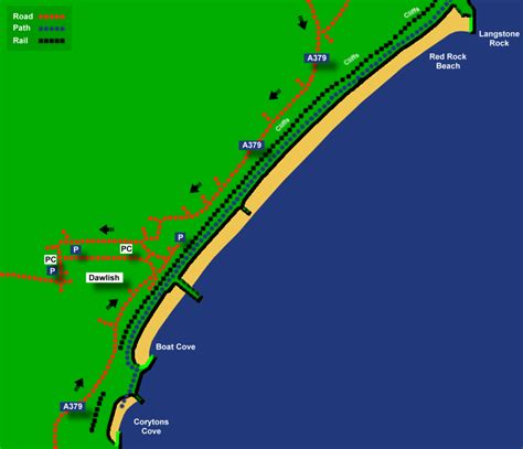 Dawlish Beach Information - Devon Beach Guide