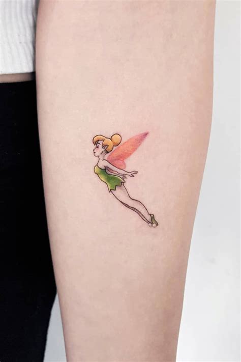 28 Hottest Tinker Bell Tattoo Ideas and Designs