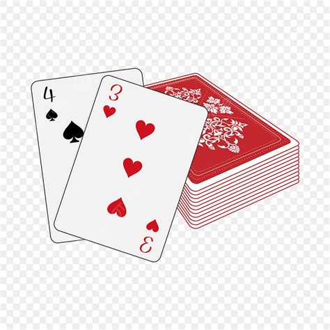 Heart Playing Card Vector Hd PNG Images, Spades Hearts Playing Cards ...