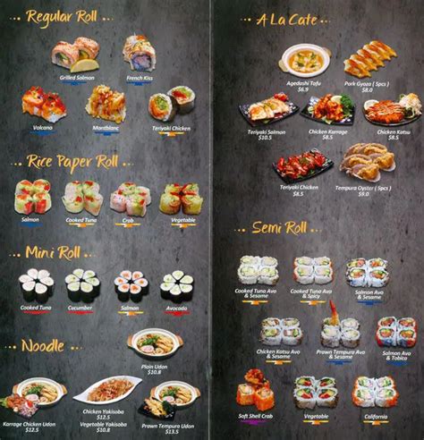 Sugoi Sushi Train Menu, Menu for Sugoi Sushi Train, Balmain, Sydney ...