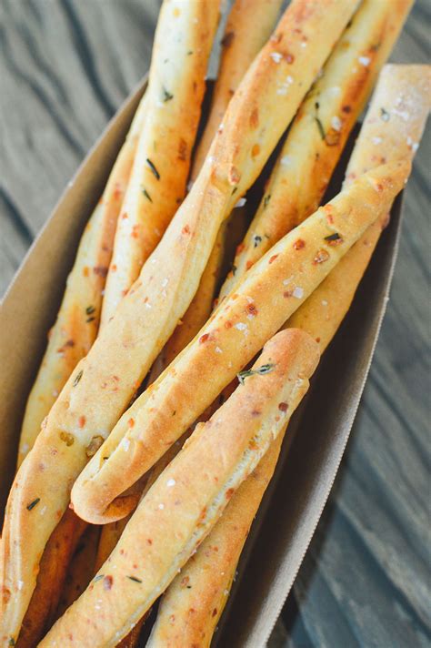 Herb, Garlic & Cheese Grissini Breadsticks Recipe | Milk & Dust | Recipe | Bread sticks recipe ...