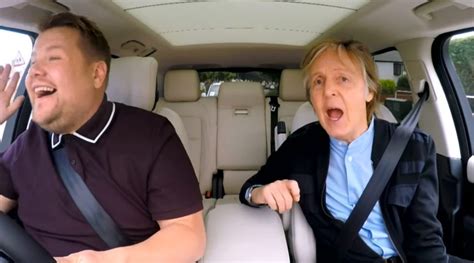 Watch Paul McCartney's Carpool Karaoke with James Corden