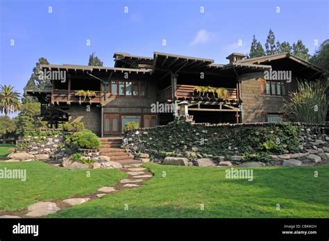 The Gamble House, a historic house in Pasadena, California Stock Photo - Alamy