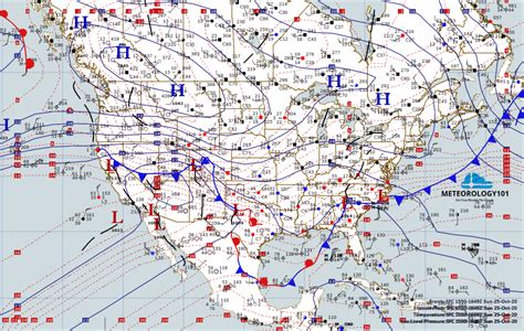 Forecasting Synoptic Scale Weather Associated With Frontal Systems – Meteorology101