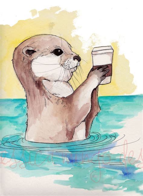 River Otter Art