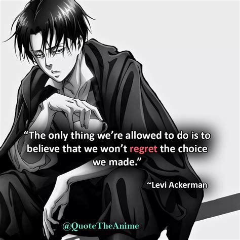 11+ Powerful Levi Ackerman Quotes - AOT (HQ Images) | Levi ackerman ...