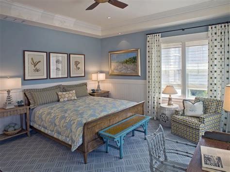 Coastal-Inspired Bedrooms | Master bedroom colors, Blue bedroom paint ...