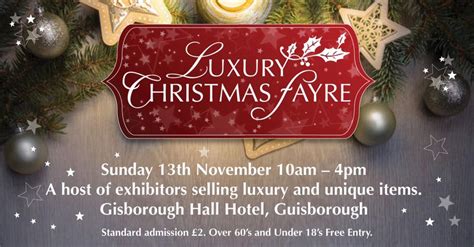 Luxury Christmas Fayre Gisborough Hall - House of Ruhr