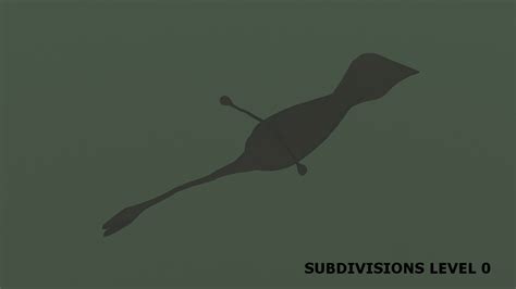 3D tullimonstrum fossil model - TurboSquid 1652846