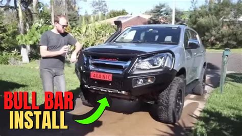 Isuzu Mu-X D-Max AFN Bull Bar Installation DIY, 42% OFF