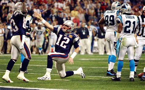 Tom Brady - Super Bowl XXXVIII (32/48, 354 yards, 3 TDs, 1 INT) - Mike ...