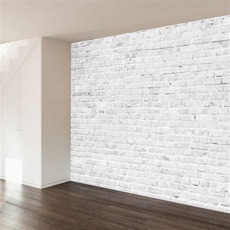 White Washed Brick (4 Panels // 93" Width) - Walls Need Love - Touch of Modern