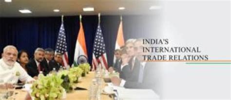 India's International Trade Relations - NRI Legal Services India