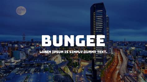 Bungee Font : Download Free for Desktop & Webfont