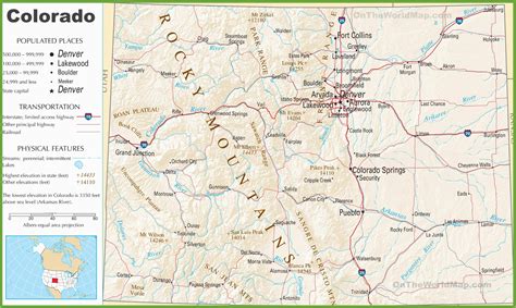 Mile Marker Map Colorado | Living Room Design 2020