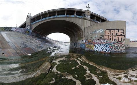 Los Angeles River 7th Street Bridge Photograph by Pete Babij - Fine Art America