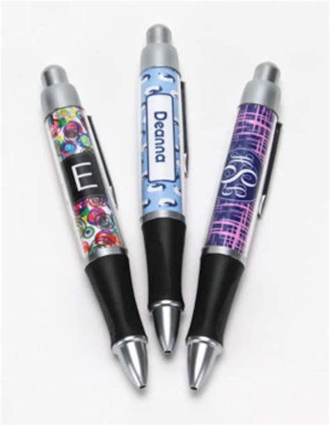 Personalized Ink Pen Custom Pen Monogram Ink Pen | Etsy