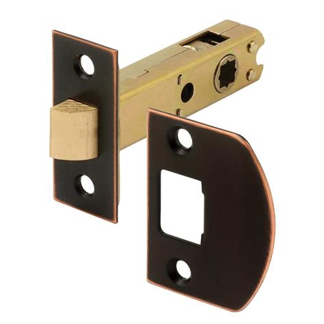 Prime-Line Passage Door Latch, 9/32 in. and 1/4 in. Square Drive, Classic Bronze E 2772 - The ...