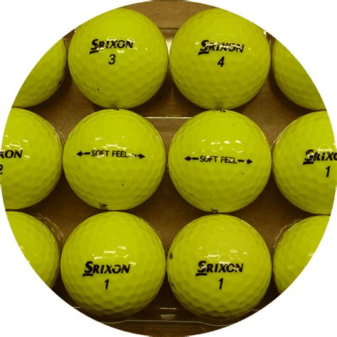 Srixon Soft Feel Yellow - Golf Balls 4 You