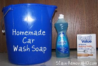 Homemade Car Wash Soap Recipes