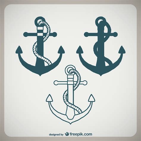 Anchor designs pack Vector | Free Download