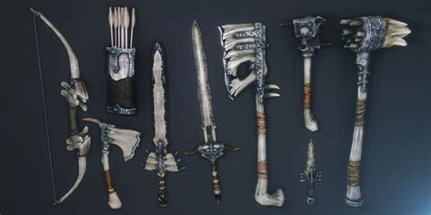 2024 - Liste des niveaux d'armes et d'armures de Skyrim Dragon