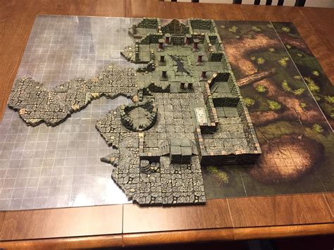 Dwarven Forge Builds for D&D Maps