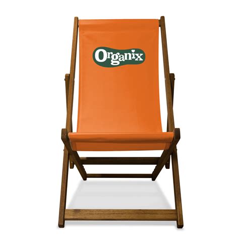 Branded Plain Acrylic Deckchair