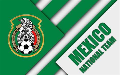 Download Emblem Logo Soccer Mexico Mexico National Football Team Sports 4k Ultra HD Wallpaper