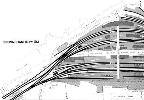 Birmingham New Street Station: Part One of the schematic plan of New ...