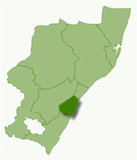 Map of eThekwini-Durban - eThekwini-Durban map, South Africa