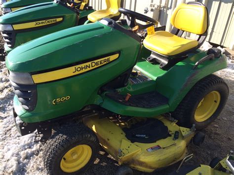 John Deere X500 Lawn & Garden Tractors for Sale | [53094]