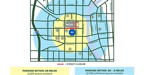 Fiserv forum Parking Directions