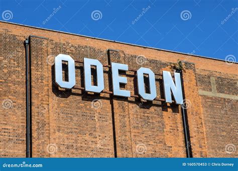 Odeon Cinema editorial stock photo. Image of central - 160570453