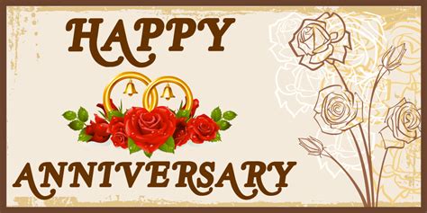 Happy Anniversary Banner Template Printable - Printable Templates