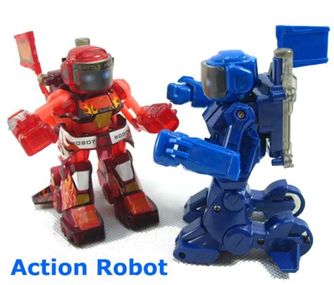 Free Shipping 2016 Unique Kid Fighting Robot Boxing RC Kumite Robot Battle Robot Remote Control ...