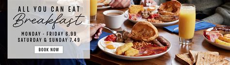 All You Can Eat Breakfast in Bridgend | Toby Carvery Bridgend