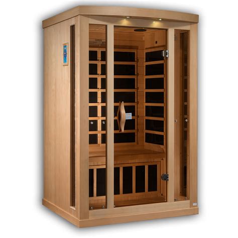 The Sunrise 2 Person Full-Spectrum Commercial Grade Infrared Sauna ...