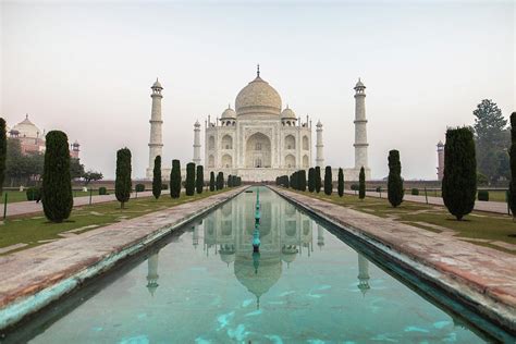 Taj Mahal At Sunrise 5 Photograph by Cavan Images