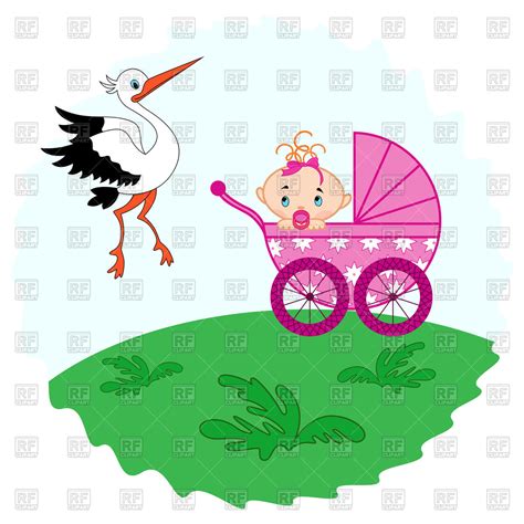 Stork Baby Vector at Vectorified.com | Collection of Stork Baby Vector free for personal use