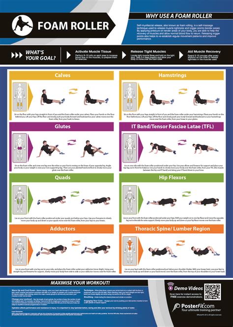 Printable Foam Roller Exercises - Printable Word Searches