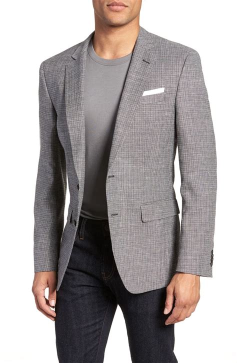 BOSS Hutsons Trim Fit Wool Blend Sport Coat | Nordstrom | Mens sport ...