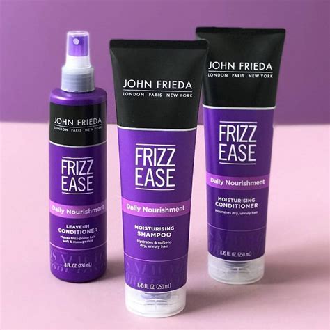 Frizz Ease John Frieda Daily Nourishment Leave-in Conditioner for Frizz-prone Hair - 8 fl oz ...