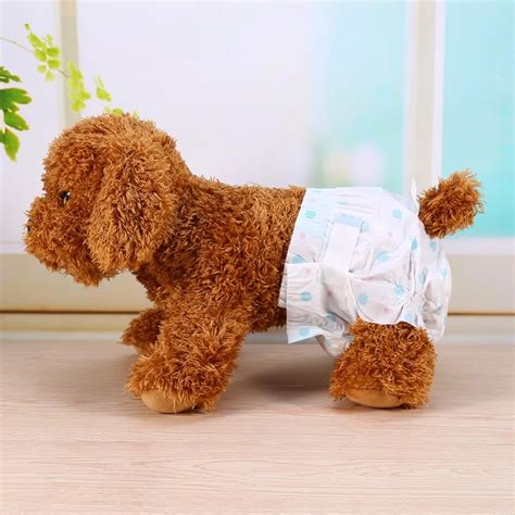 Aliexpress.com : Buy 10Pc/Bag Disposable Pet Dog Diapers Female Dog Physiological Pants Dry and ...