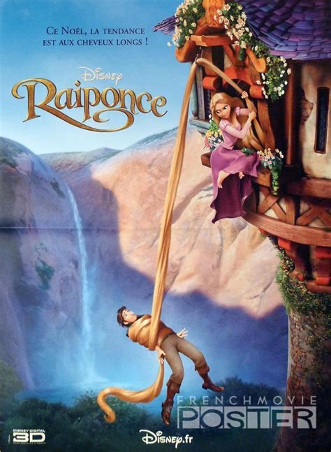 TANGLED / RAIPONCE - DISNEY / HAIR / PRINCESS - ORIGINAL FRENCH MOVIE POSTER | eBay