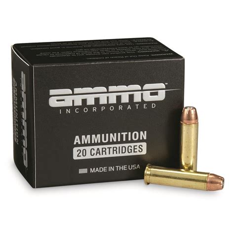 Ammo Inc. Signature Series, .357 Magnum, JHP, 125 Grain, 20 Rounds ...