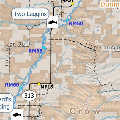 Bighorn River map by Off The Grid Maps - Avenza Maps | Avenza Maps