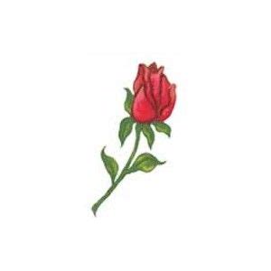 S204 ROSEBUD TATTOO | Simple rose tattoo, Rose bud tattoo, Small rose tattoo