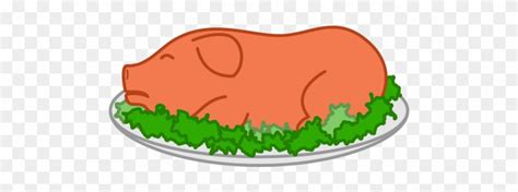 Pork Clipart - Roast Pig Clipart - Free Transparent PNG Clipart Images Download